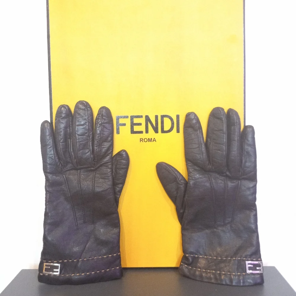Fendi gloves